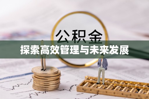 绥江探索高效管理与未来发展